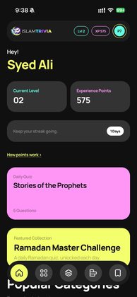 Islam Trivia on screen